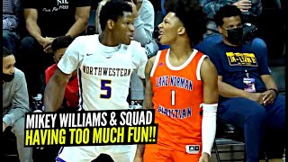 Mikey Williams HAVING TOO MUCH FUN w\/ His New Squad!! Great TEAM Win For Lake Norman!!