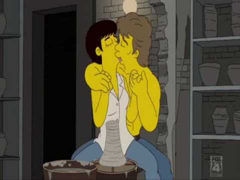 The Simpsons Random Kiss Scenes