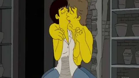 The Simpsons Random Kiss Scenes