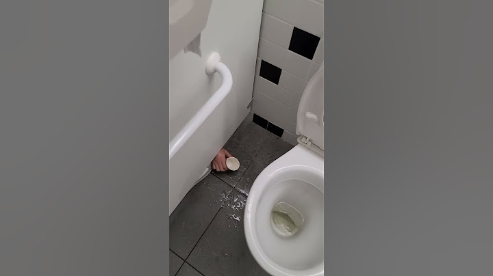 Prank dans des toilettes publics