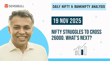 NIFTY & BANK NIFTY Analysis for Tomorrow | Stock Market Outlook | 19 November 2025, Wednesday