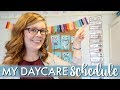 My Daycare Schedule | DAYCARE DAY