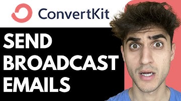How to Send Broadcast Emails in ConvertKit