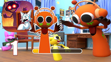 Sprunki Hide: Monster Hunt~ Gameplay walkthrough #1- Level 1 to level 11( Android)