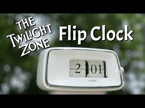 The Twilight Zone Flip Clock - The Copal 201 - YouTube