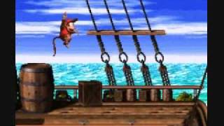 Dkc2 - Pirate Panic Speedrun 27.53 Sec