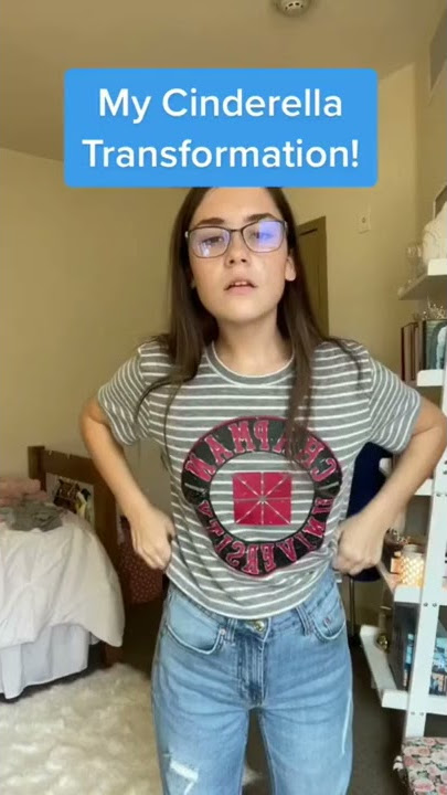Cinderella Transformation Video | Sewing Fashion TikTok Viral! #shorts