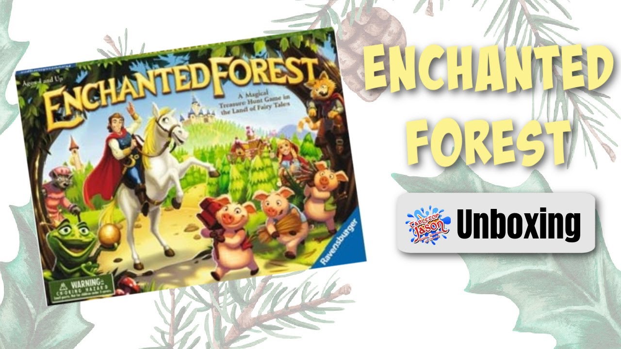 Enchanted Forest Board Game Unboxing | Ravensburger