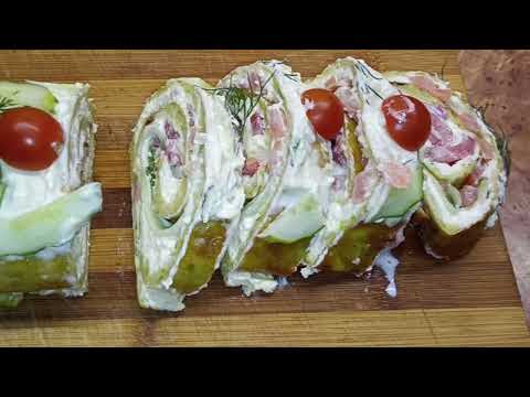 Наша улюблена закуска! Рулет з КАБАЧКІВ / КАБАЧКОВИЙ рулет / Смакота з КАБАЧКІВ/ Рецепт ПП