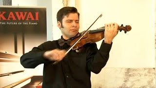 J.S.Bach Sonata for solo violin No.1 in G minor - Siciliana, Presto (Nikolay Grabovskiy)