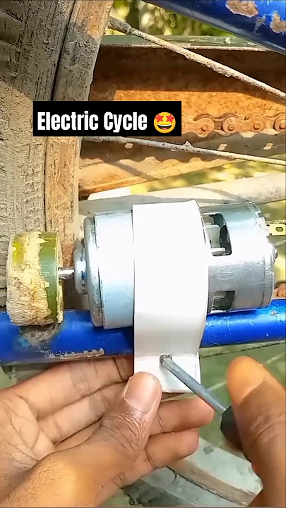 Electric Cycle 🚨 | Cycle Light Making Without Battery 🤩 | #shorts #bituexperiment