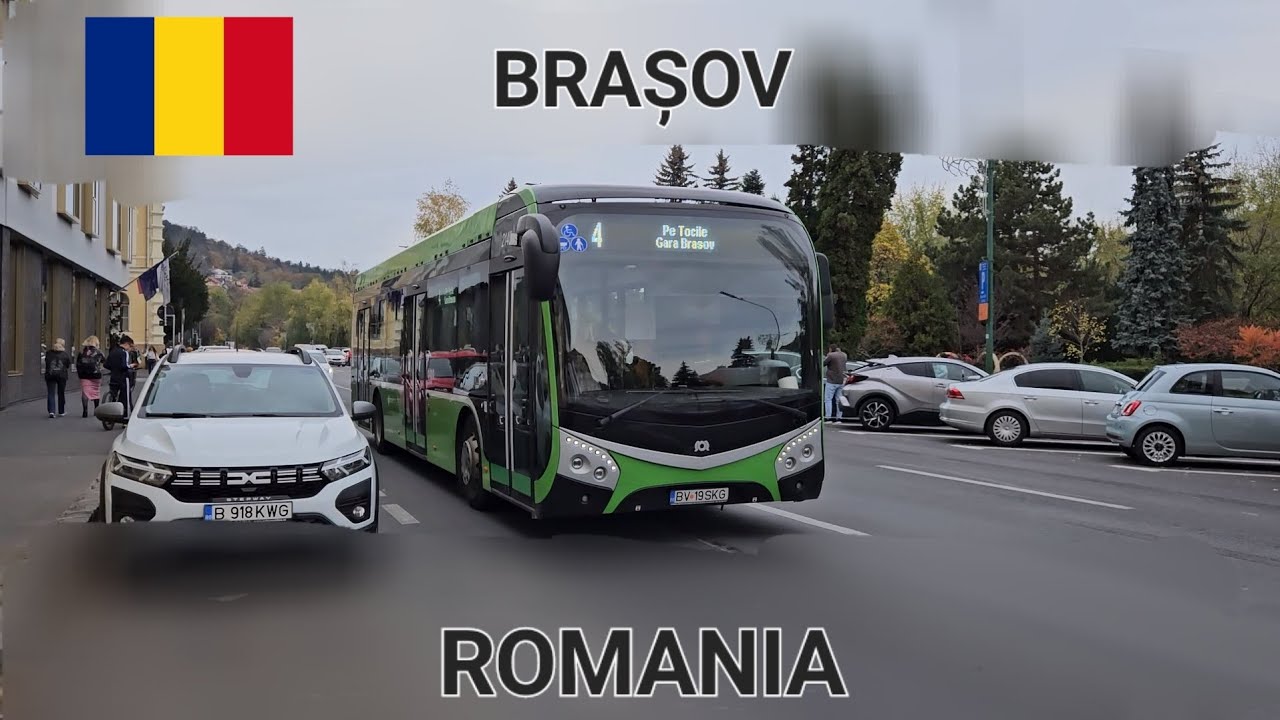 Buses and Trolleybuses in Brașov, Romania🇷🇴 2023
