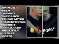 Jimin Wurde Beim Verlassen Des Tanzstudios Gesehen Nachdem Kürzlich Ein Emotionaler Moment Von