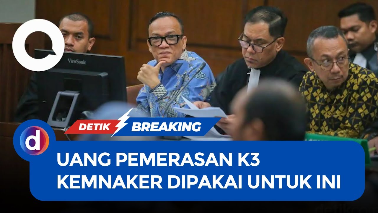 Saksi Ngaku Uang Pemerasan K3 untuk Gaji Honorer-Operasional Kemnaker