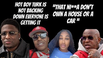 Hot Boy Turk throw more jabs at the cash money camp mainly at BG#cashmoney #bg #juvenile #birdman 