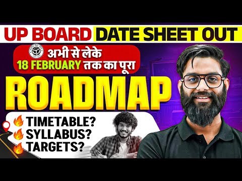 UP Board Date Sheet Out | Complete Strategy till Board Exam 2026 | Class 12th English Medium