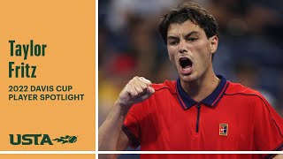 Taylor Fritz Player Spotlight | 2022 Davis Cup