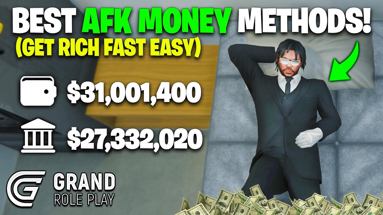 Best AFK Ways To Make Money In Grand RP! Get Rich Fast In Grand RP ...