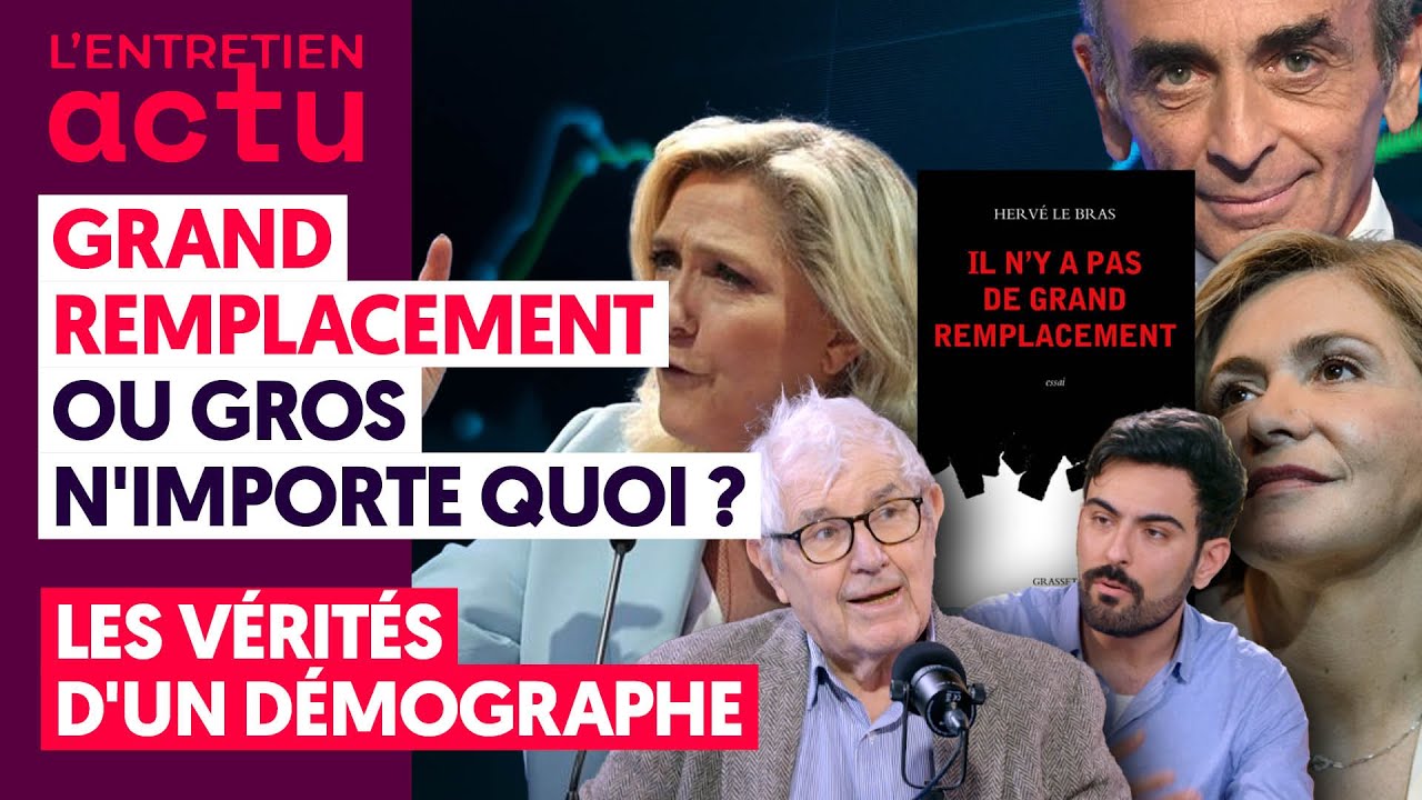 ⁣GRAND REMPLACEMENT OU GROS N'IMPORTE QUOI ? LES VÉRITÉS D'UN DÉMOGRAPHE