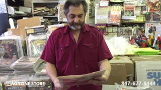You won't beleive the amount of Black Magazines this guy has...