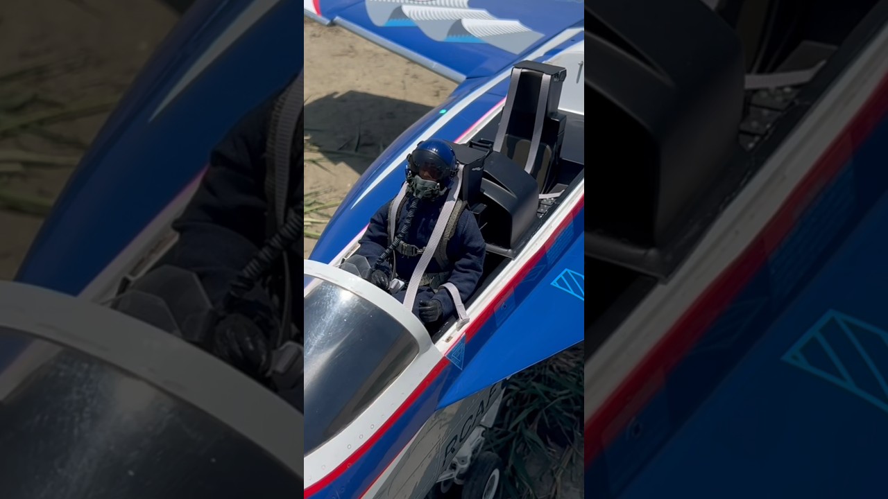 2.4M F18 turbine jet maiden flight with K180