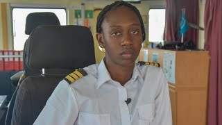 Présentation Capitaine Mame Aïta Khadidja DIOP, Secrétaire Générale de l'ASOMAR.