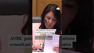 AHRC paid for communications consultant at Senate estimates