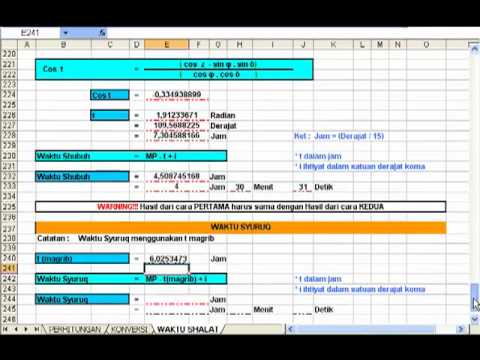 MENENTUKAN JUMLAH JAM PADA EXCEL  Doovi