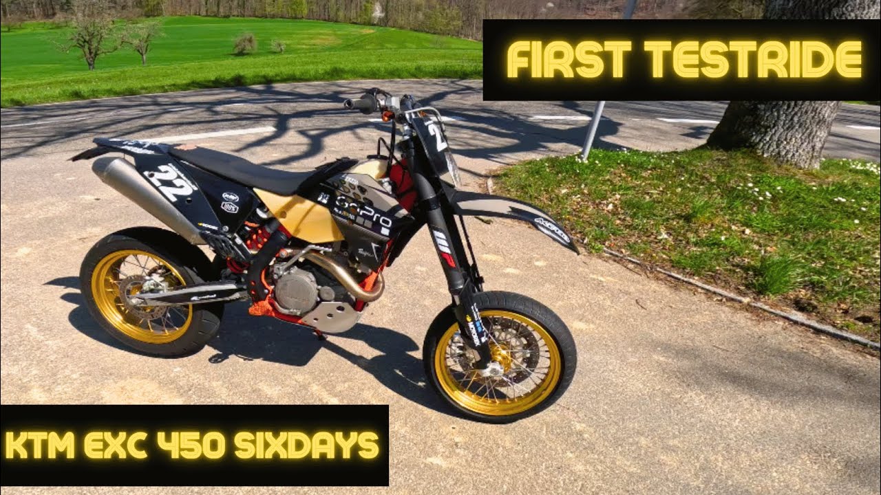 KTM EXC R 450 SixDays 09 Teil 2 | Probefahrt | +Gewinnspiel 