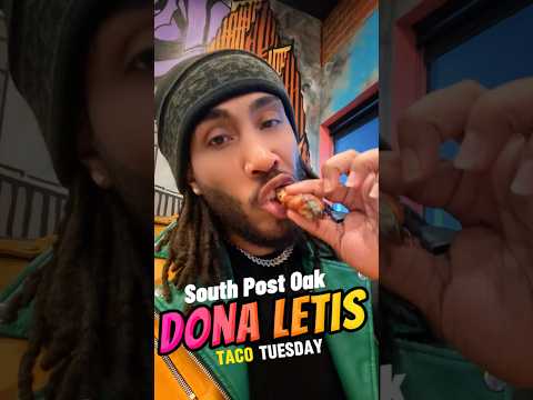 Video thumbnail: Places to go in Houston Texas | Doña Letis (Taco Tuesday )