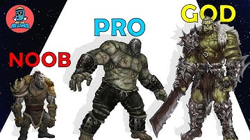 Evil Genius 3D - Evolution Run NOOB vs PRO vs GOD (Max Levels)