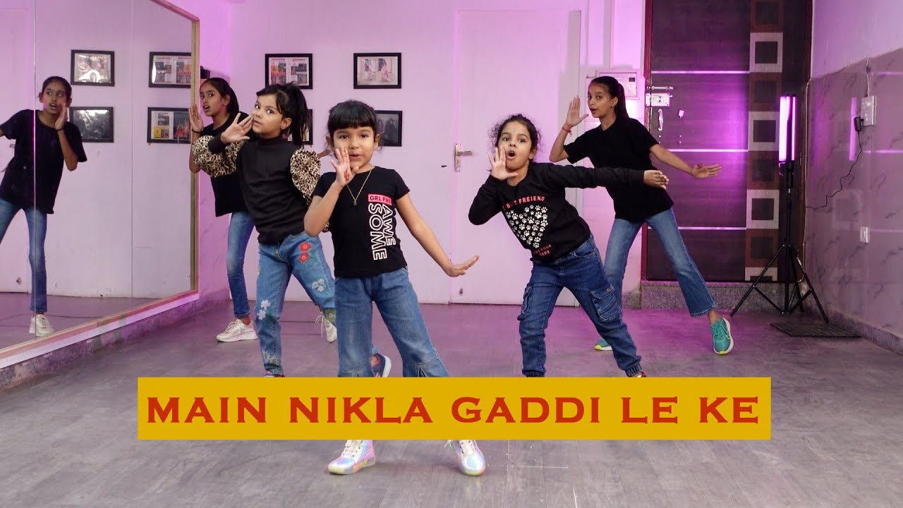 Main Nikla Gaddi Leke Dance  Gadar 2  Sunny Deol  Main Nikla Gaddi Leke Dance for kids Easy Steps