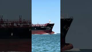 Tanker pulling into Chevron!#boating #tankerships #offshore #fishing #saltwaterfishing