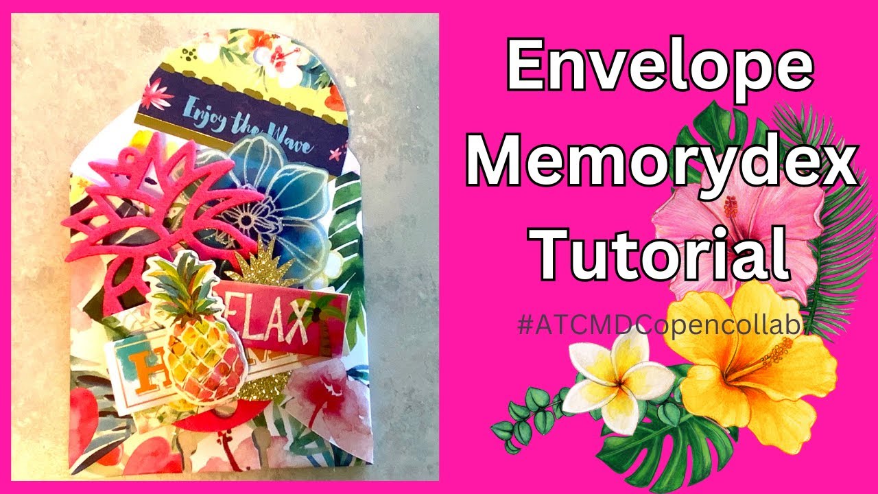 Envelope Memorydex Tutorial #atcmdcopencollab #memorydexcard #memorydex ...