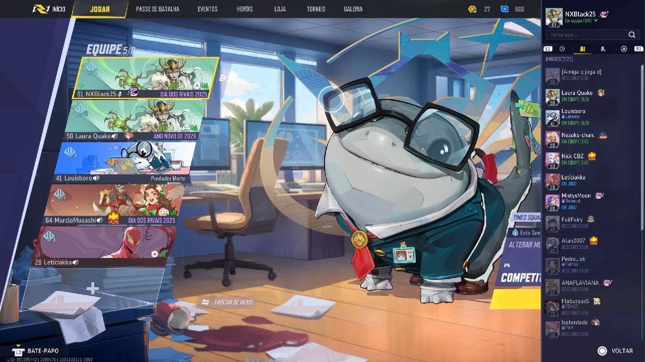 FECHAMOS UM TIME NO MARVEL RIVALS RUMO AO DIAMANTE RANKED