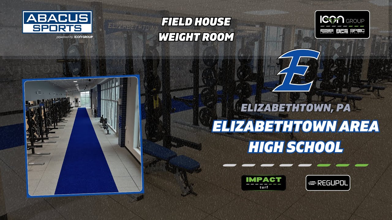 Elizabethtown Area High School Weight Room - Abacus Sports