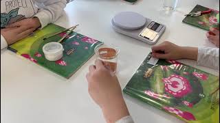 Experimento de 5º de primaria. Ciencias naturales.