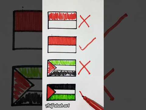 رسمت أعلام الدول العربية كلها منى بتلون الاعلام صوتولنا اول كومنت رسم