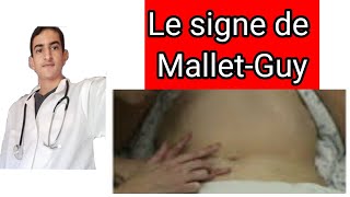 Le signe de Mallet-Guy