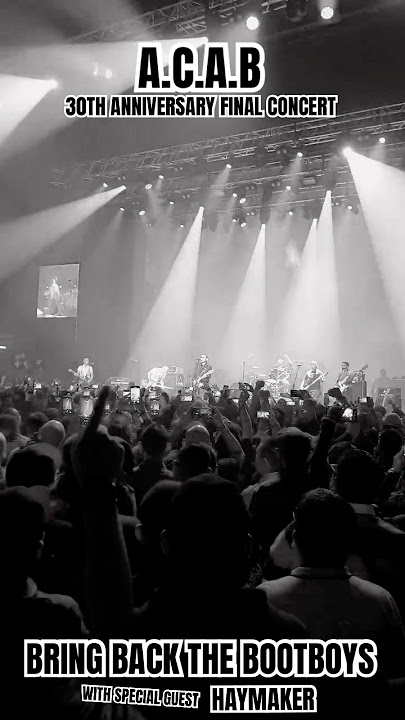 Skinhead Selamanya (A.C.A.B 30Th Anniversary Final Concert) Special Guest ‘HAYMAKER’ #acab #haymaker