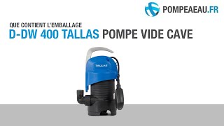 DDADID : Comment vider l'eau d'une piscine ? DD teste une pompe submersible  sur une couverture. 