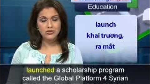 Phát âm chuẩn cùng VOA - Anh ngữ đặc biệt: Study Overseas (VOA)