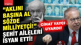 Şehit Ailelerinden Bahçeliye Öcalan Tepkisi Sözde Milliyetçi Bahçeli Bardağı Taşırdı