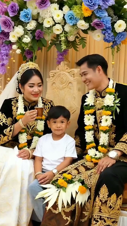 pengantin tapi anaknya dah gede#wedding #pengantinviral