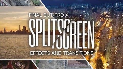 SPLIT SCREEN Transitions for FCPX