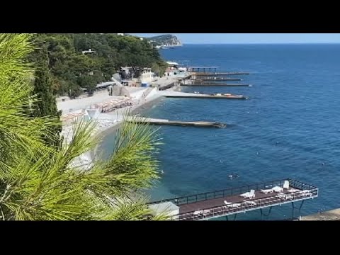 ПЛЯЖНАЯ ЖИЗНЬ "АЙ-ПЕТРИ" 2023 КРЫМ ЯЛТА КОРЕИЗ
