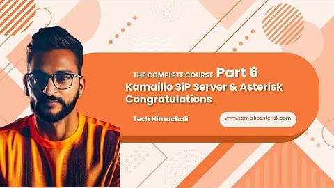 Kamailio and asterisk configuration on AWS ||Part 6
