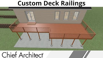 Offsetting Deck Railings in 3D
