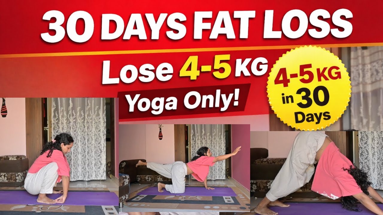 20 - Min Fat Burning Yoga Flow For Obesity | Fast Weight Loss At Home.