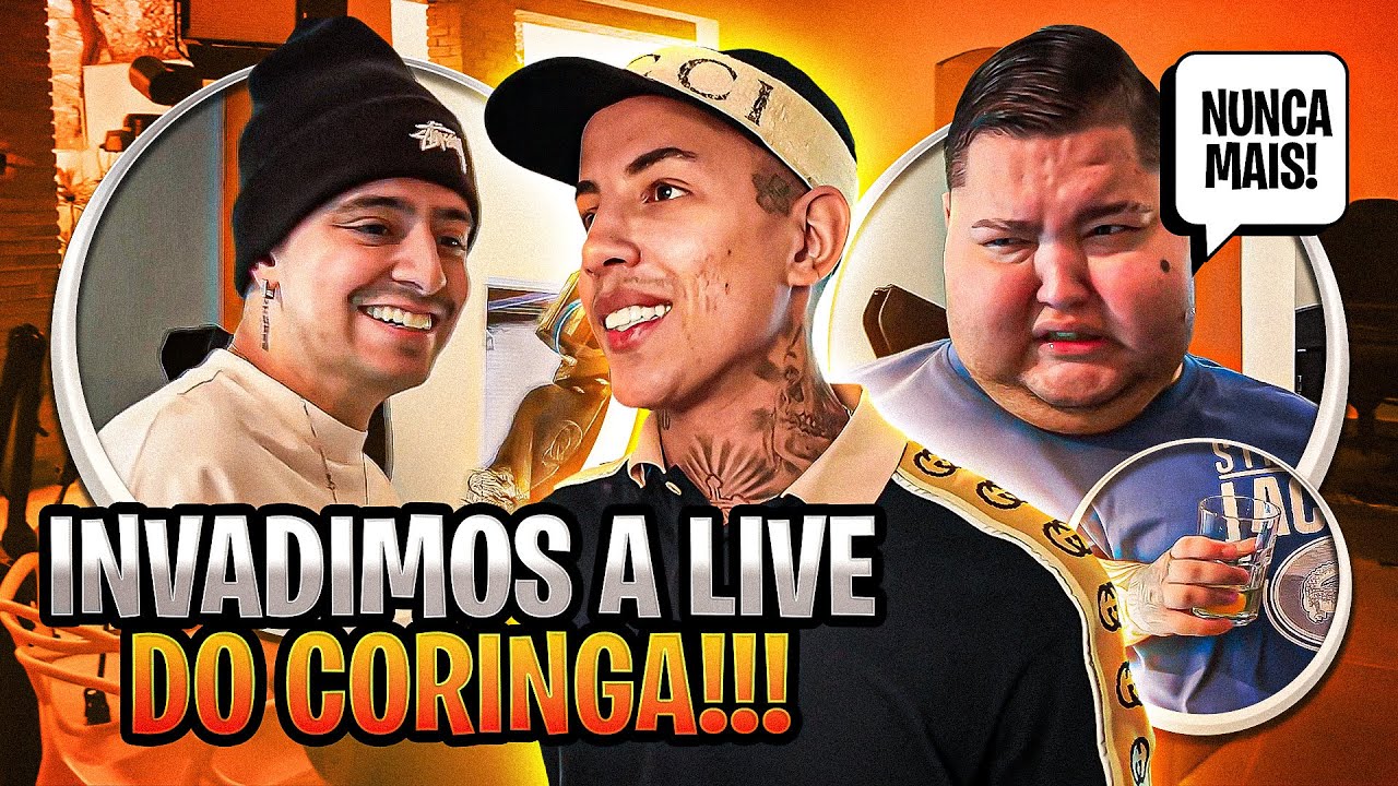 INVADI A LIVE DO CORINGA E FIZ TODO MUNDO COMER OVO CRU